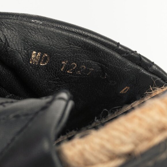 Christian Dior DTwist Black Cannage Quilted Slide Sandals - Picture 11 of 11